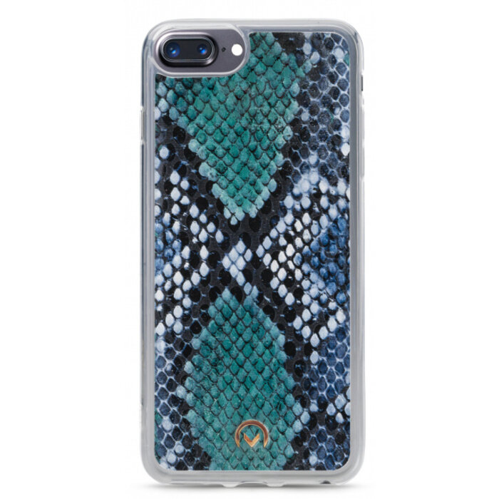 Mobilize Mobilize 2in1 Gelly Velvet Clutch for Apple iPhone 6 Plus/6S Plus/7 Plus/8 Plus Royal Blue Snake