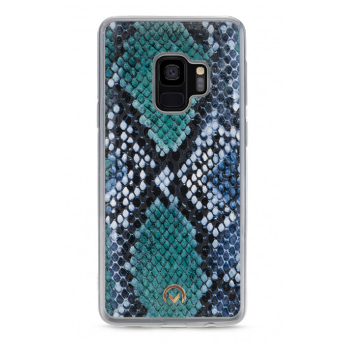 Mobilize Mobilize 2in1 Gelly Velvet Clutch for Samsung Galaxy S9 Royal Blue Snake