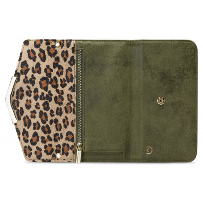 Mobilize Mobilize 2in1 Gelly Clutch for Apple iPhone 6 Plus/6S Plus/7 Plus/8 Plus Green Leopard