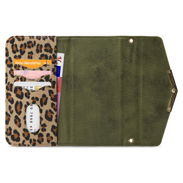Mobilize Mobilize 2in1 Gelly Clutch Samsung Galaxy S9 - Green Leopard