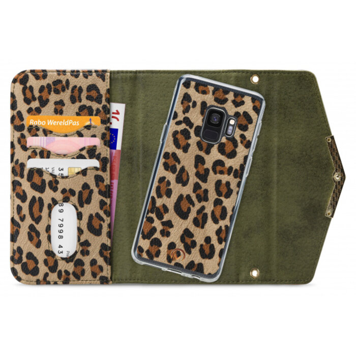 Mobilize Mobilize 2in1 Gelly Clutch for Samsung Galaxy S9 Green Leopard
