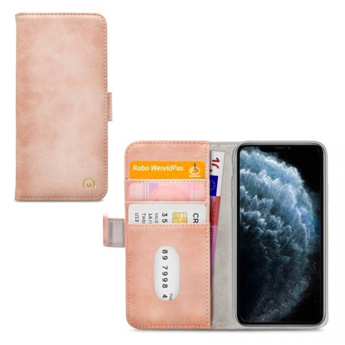 Mobilize Mobilize Elite Gelly Wallet Book Case Apple iPhone 11 Pro Max Soft Pink