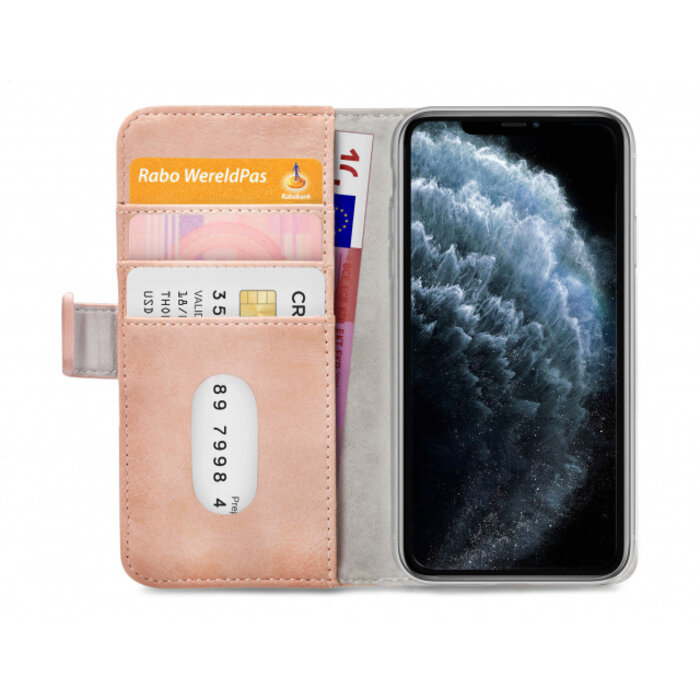 Mobilize Mobilize Elite Gelly Wallet Book Case Apple iPhone 11 Pro Max Soft Pink
