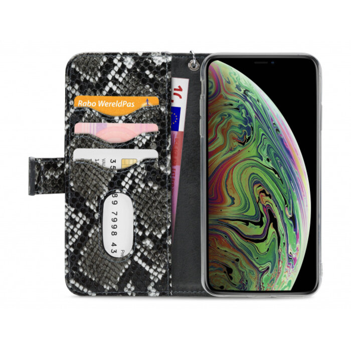 Mobilize Mobilize 2in1 Gelly Zipper Case Apple iPhone Xs Max Black/Snake