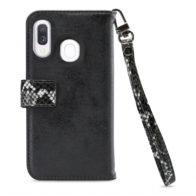 Mobilize Mobilize 2in1 Gelly Zipper Case Samsung Galaxy A20e - Black/Snake, foto 2 van 6