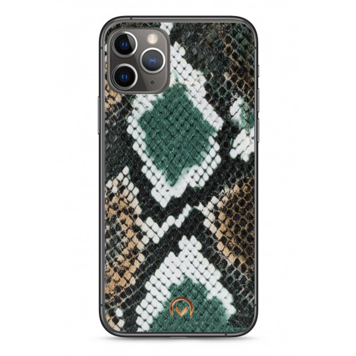 Mobilize Mobilize 2in1 Gelly Velvet Clutch for Apple iPhone 11 Pro Max Green Snake