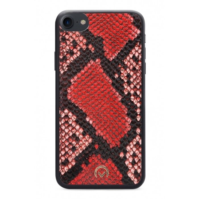 Mobilize Mobilize 2in1 Gelly Velvet Clutch for Apple iPhone 6/6S/7/8/SE (2020/2022) Red Snake