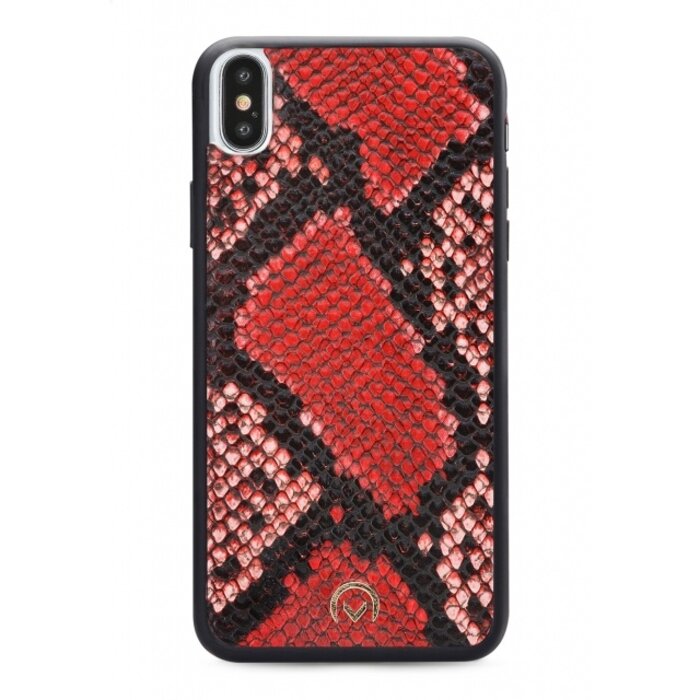 Mobilize Mobilize 2in1 Gelly Velvet Clutch for Apple iPhone X/Xs Red Snake