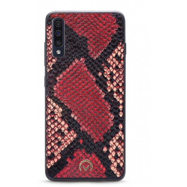 Mobilize Mobilize 2in1 Gelly Velvet Clutch Samsung Galaxy A30s/A50 - Red Snake, foto 6 van 6