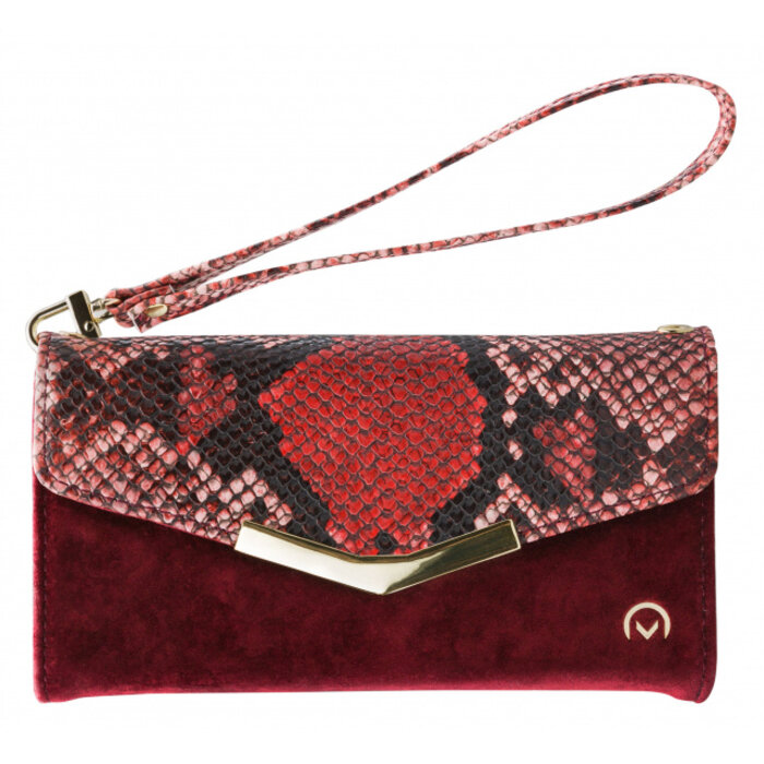 Mobilize Mobilize 2in1 Gelly Velvet Clutch for Apple iPhone 11 Red Snake
