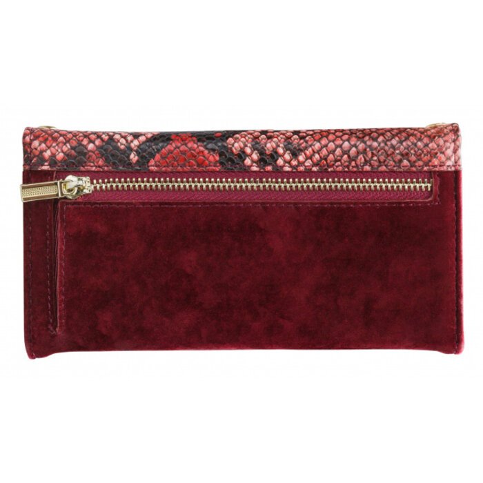 Mobilize Mobilize 2in1 Gelly Velvet Clutch for Apple iPhone 11 Red Snake