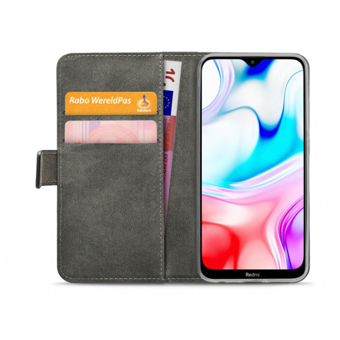 Mobilize Mobilize Classic Gelly Wallet Book Case Xiaomi Redmi 8 Black