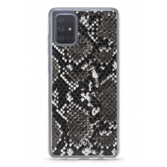 Mobilize Mobilize 2in1 Gelly Zipper Case Samsung Galaxy A71 Black/Snake