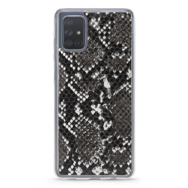 Mobilize Mobilize 2in1 Gelly Zipper Case Samsung Galaxy A71 - Black / Snake, foto 5 van 5