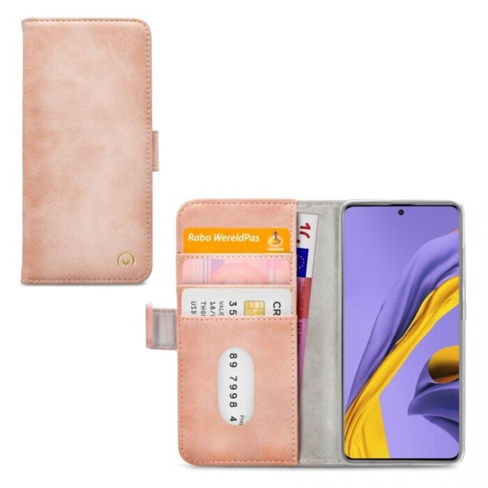 Mobilize Mobilize Elite Gelly Wallet Book Case Samsung Galaxy A71 Soft Pink