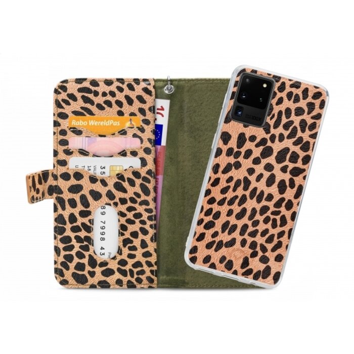 Mobilize Mobilize 2in1 Gelly Zipper Case Samsung Galaxy S20 Ultra/S20 Ultra 5G Olive/Leopard