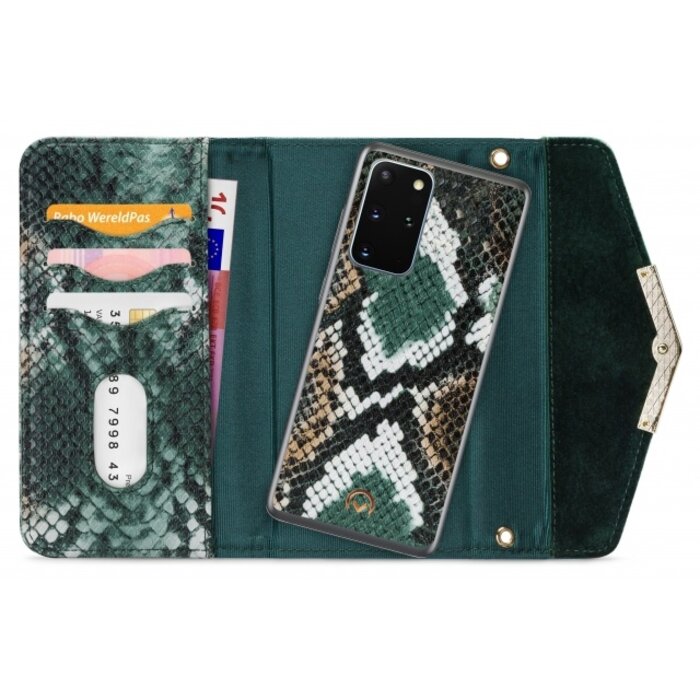 Mobilize Mobilize 2in1 Gelly Velvet Clutch for Samsung Galaxy S20+/S20+ 5G Green Snake