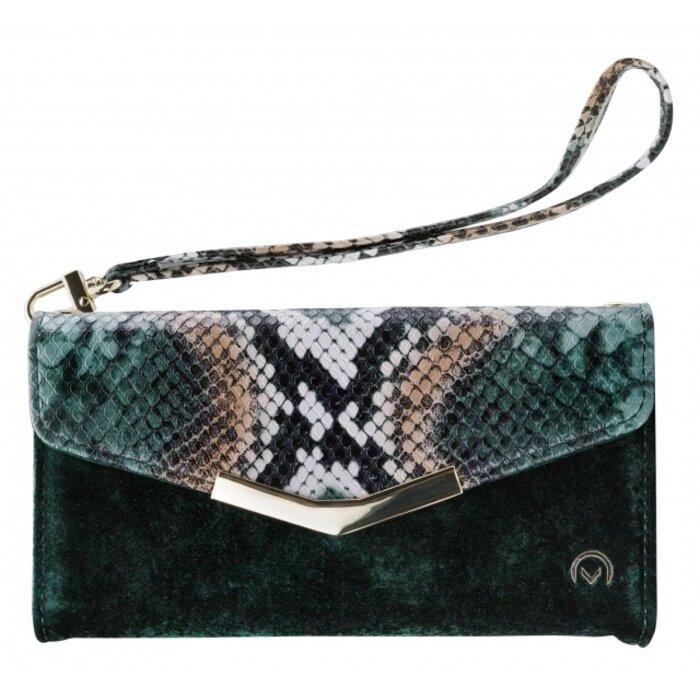 Mobilize Mobilize 2in1 Gelly Velvet Clutch for Samsung Galaxy S20 Ultra/S20 Ultra 5G Green Snake