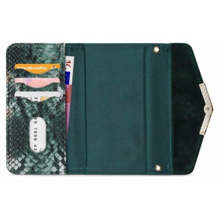 Mobilize Mobilize 2in1 Gelly Velvet Clutch for Samsung Galaxy S20 Ultra/S20 Ultra 5G Green Snake