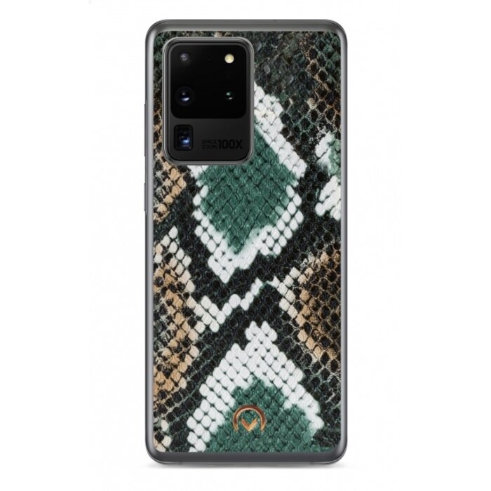 Mobilize Mobilize 2in1 Gelly Velvet Clutch for Samsung Galaxy S20 Ultra/S20 Ultra 5G Green Snake