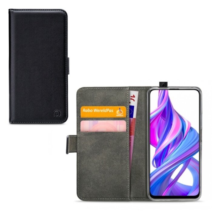 Mobilize Mobilize Classic Gelly Wallet Book Case Honor 9X Pro Black