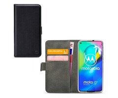 Mobilize Mobilize Classic Gelly Wallet Book Case Motorola Moto G8 Power Black