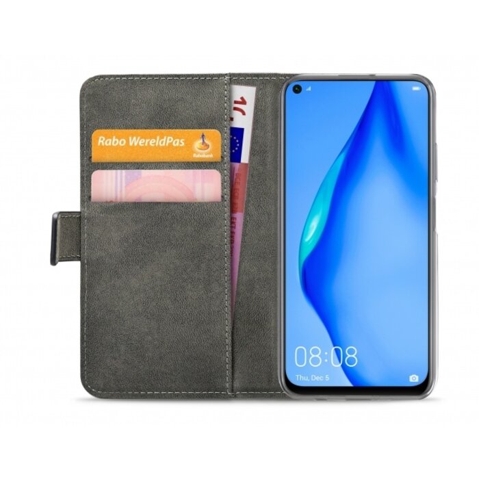 Mobilize Mobilize Classic Gelly Wallet Book Case Huawei P40 Lite Black