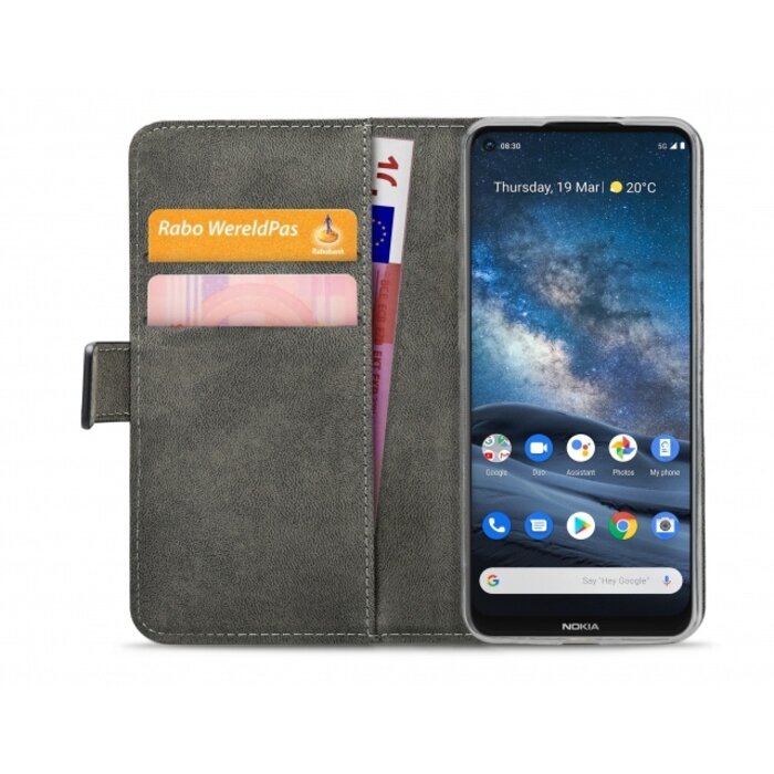 Mobilize Mobilize Classic Gelly Wallet Book Case Nokia 8.3 5G Black