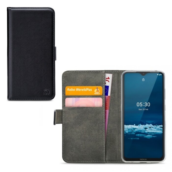 Mobilize Mobilize Classic Gelly Wallet Book Case Nokia 5.3 Black