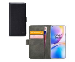 Mobilize Mobilize Classic Gelly Wallet Book Case OnePlus 8 Pro Black