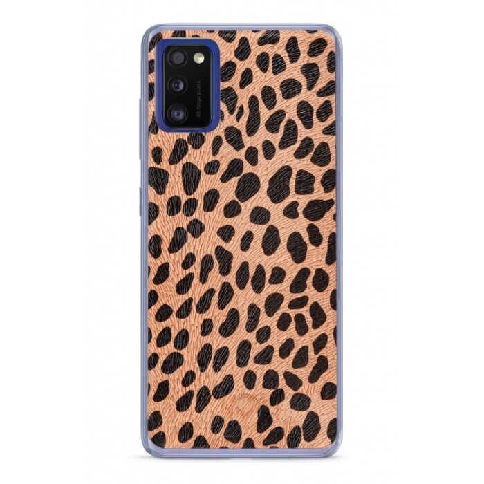 Mobilize Mobilize 2in1 Gelly Zipper Case Samsung Galaxy A41 Olive/Leopard
