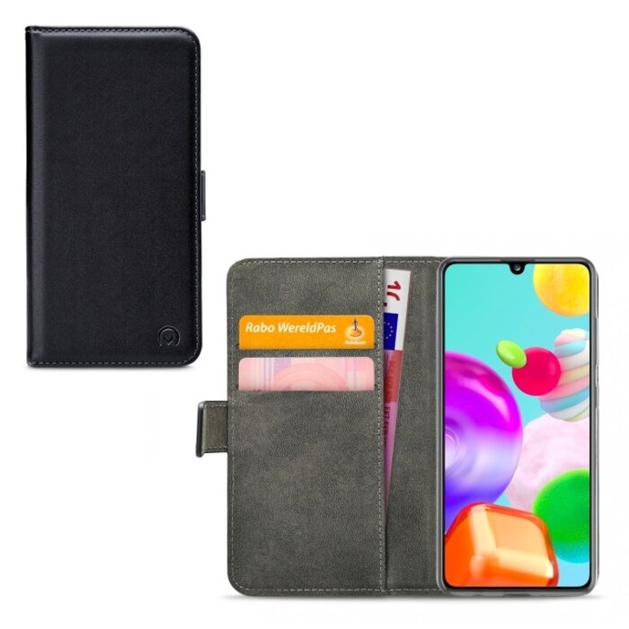 Mobilize Mobilize Classic Gelly Wallet Book Case Samsung Galaxy A41 Black