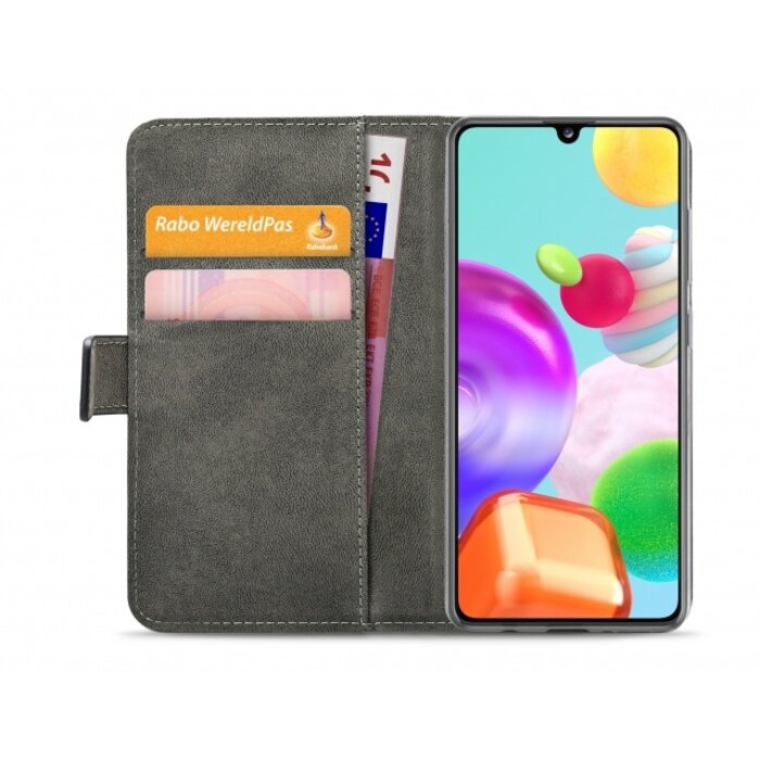Mobilize Mobilize Classic Gelly Wallet Book Case Samsung Galaxy A41 Black