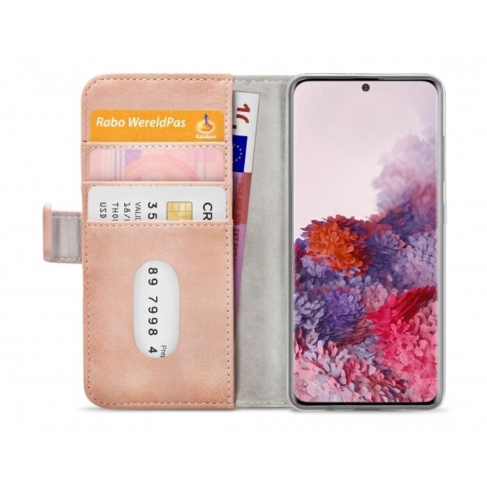 Mobilize Mobilize Elite Gelly Wallet Book Case Samsung Galaxy S20/S20 5G Soft Pink
