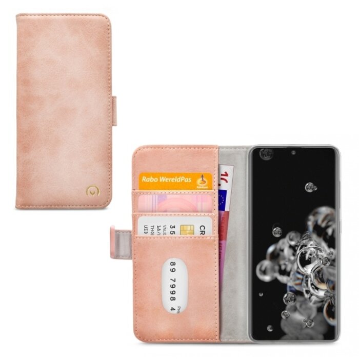 Mobilize Mobilize Elite Gelly Wallet Book Case Samsung Galaxy S20 Ultra/S20 Ultra 5G Soft Pink