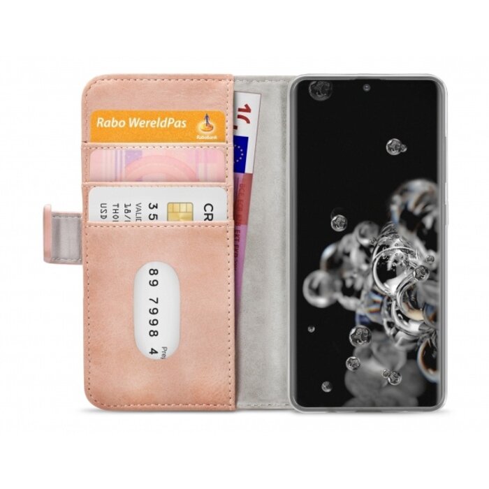 Mobilize Mobilize Elite Gelly Wallet Book Case Samsung Galaxy S20 Ultra/S20 Ultra 5G Soft Pink