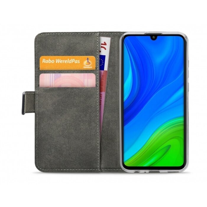 Mobilize Mobilize Classic Gelly Wallet Book Case Huawei P Smart (2020) Black