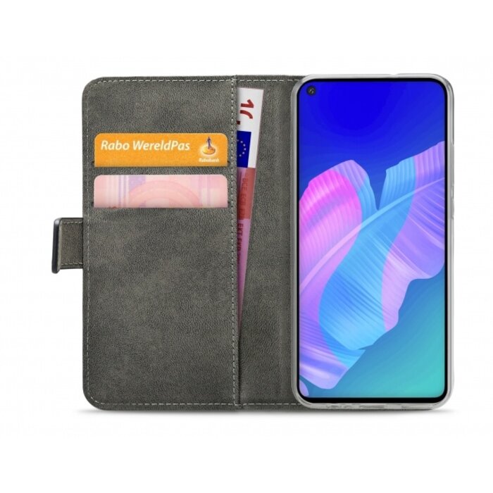 Mobilize Mobilize Classic Gelly Wallet Book Case Huawei P40 Lite E Black