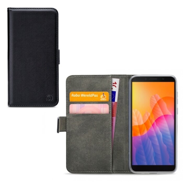 Mobilize Mobilize Classic Gelly Wallet Book Case Huawei Y5p Black