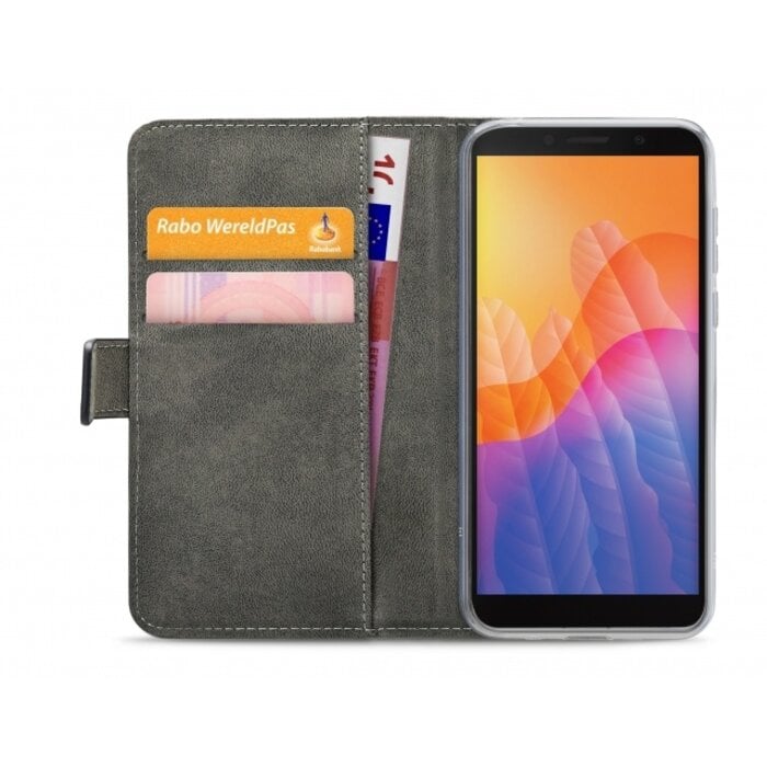Mobilize Mobilize Classic Gelly Wallet Book Case Huawei Y5p Black