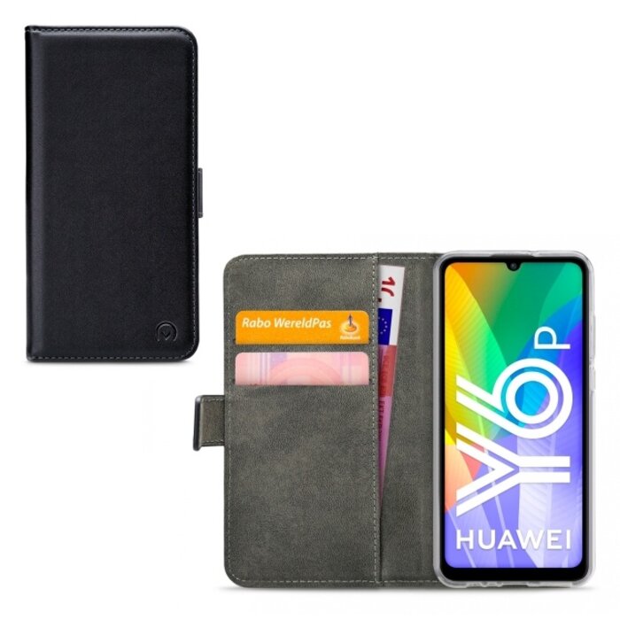 Mobilize Mobilize Classic Gelly Wallet Book Case Huawei Y6p Black