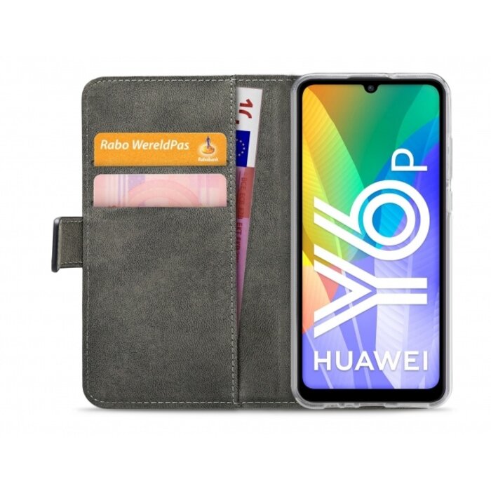 Mobilize Mobilize Classic Gelly Wallet Book Case Huawei Y6p Black