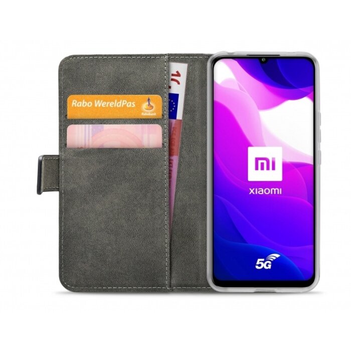 Mobilize Mobilize Classic Gelly Wallet Book Case Xiaomi Mi 10 Lite Black