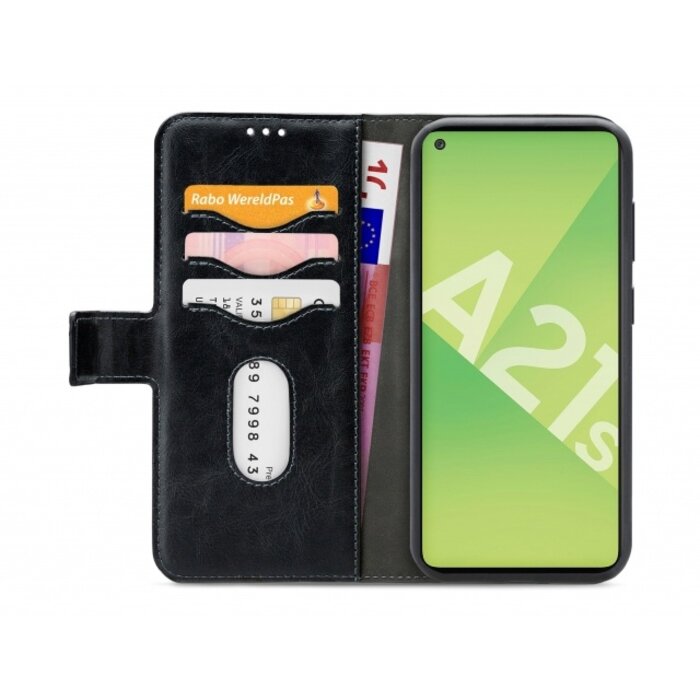 Mobilize Mobilize 2in1 Gelly Wallet Case Samsung Galaxy A21s Black