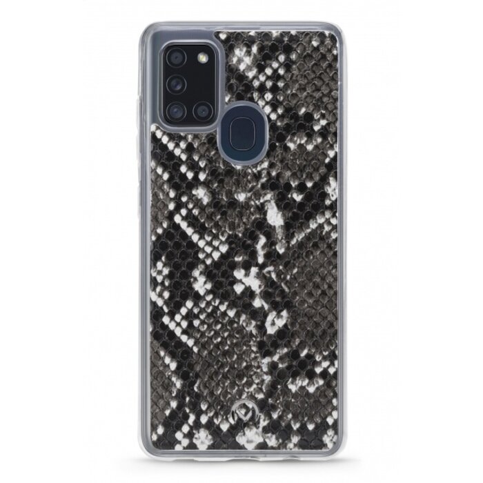 Mobilize Mobilize 2in1 Gelly Zipper Case Samsung Galaxy A21s Black/Snake