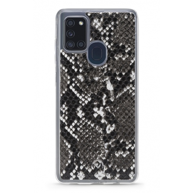 Mobilize Mobilize 2in1 Gelly Zipper Case Samsung Galaxy A21s - Black/Snake, foto 5 van 6