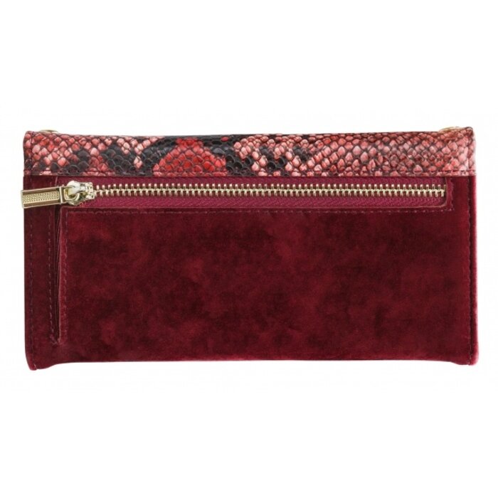Mobilize Mobilize 2in1 Gelly Velvet Clutch for Samsung Galaxy A21s Red Snake