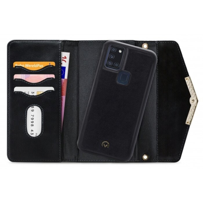 Mobilize Mobilize 2in1 Gelly Velvet Clutch for Samsung Galaxy A21s Deep Black
