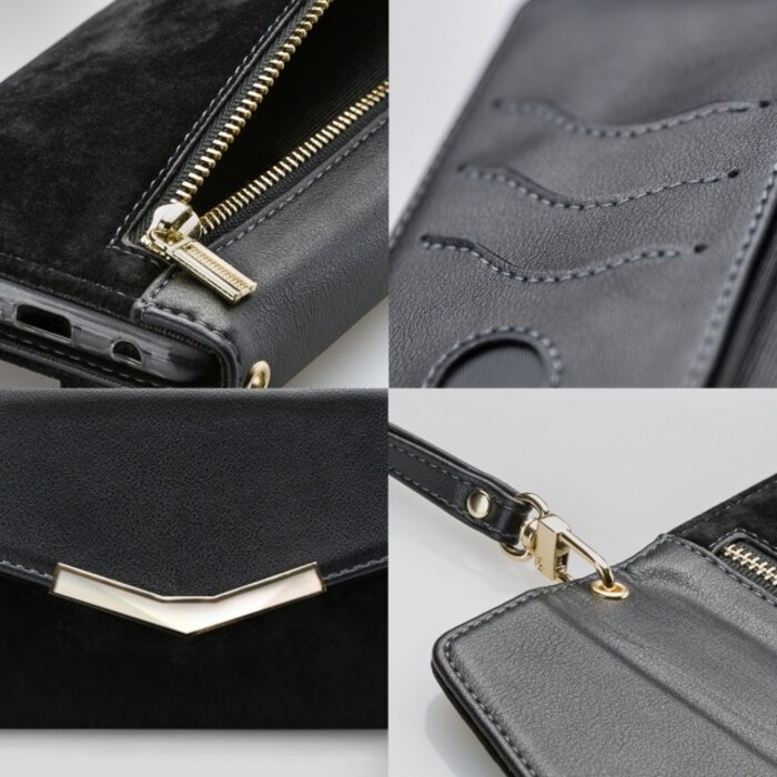 Mobilize Mobilize 2in1 Gelly Velvet Clutch for Samsung Galaxy A21s Deep Black