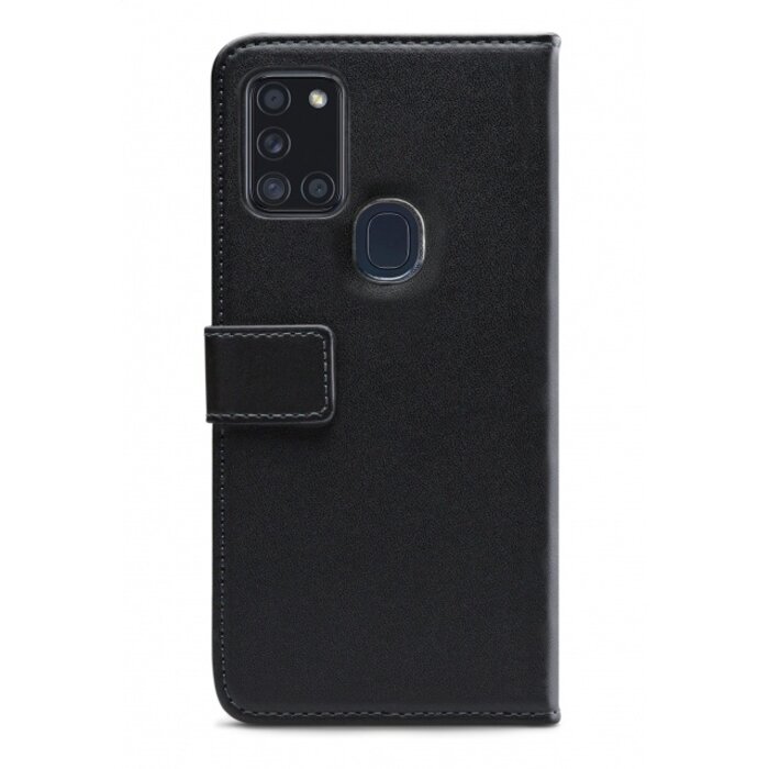 Mobilize Mobilize Classic Gelly Wallet Book Case Samsung Galaxy A21s Black